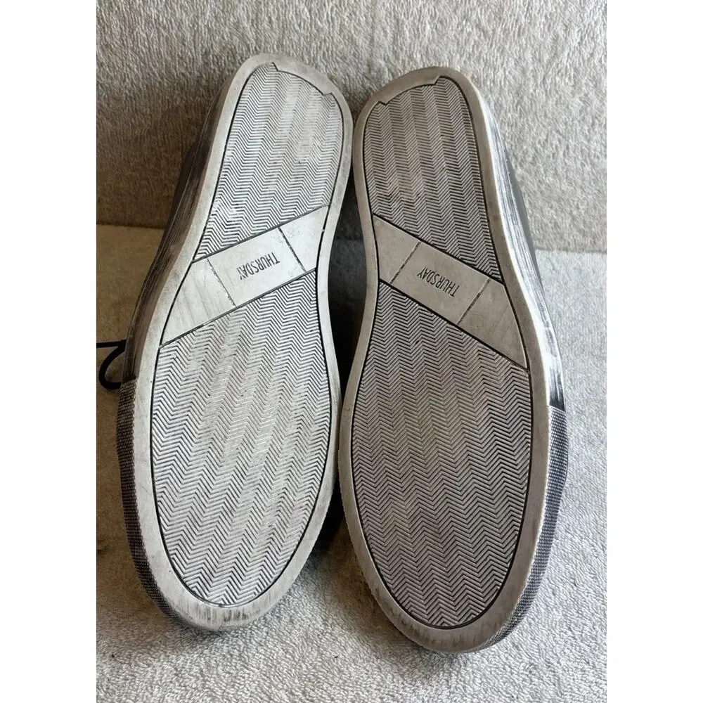 Thursday Boot Co. Premier Low Top Sneakers Distressed Grey Men's Size 11